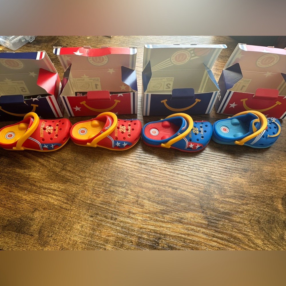 McDonald's Crocs Happy Meal Toy
2026 All American Game x Keychain